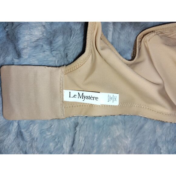 NWT Le Mystère Safari Unlined Size 34G Bra In Sahara Underwire Curvy Plus Size - Picture 7 of 8